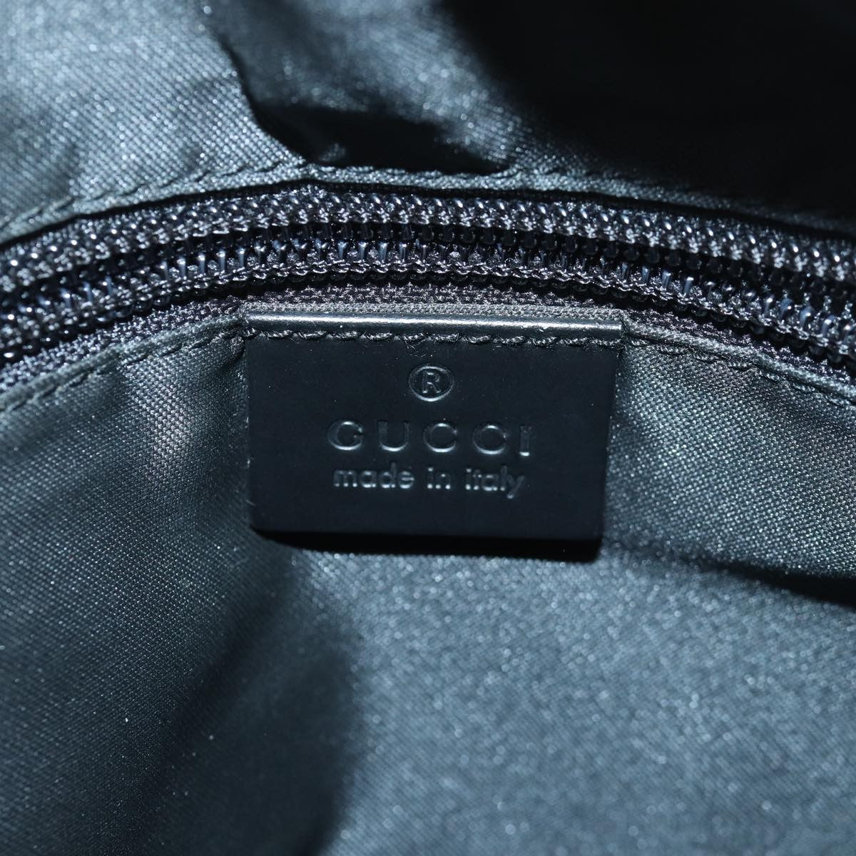 Gucci Vintage Clutch Canvas Black Canvas Clutche & Pouche Bag (Pre-Owned)