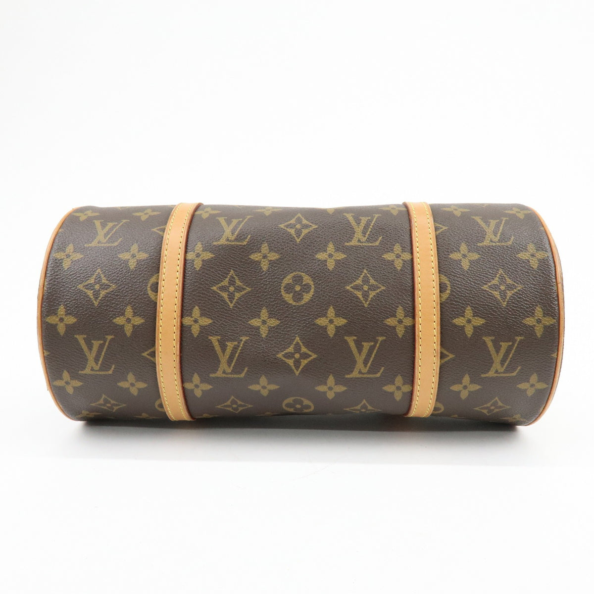 Louis Vuitton Papillon Monogram Canvas Brown Canvas Handbag (Pre-Owned)