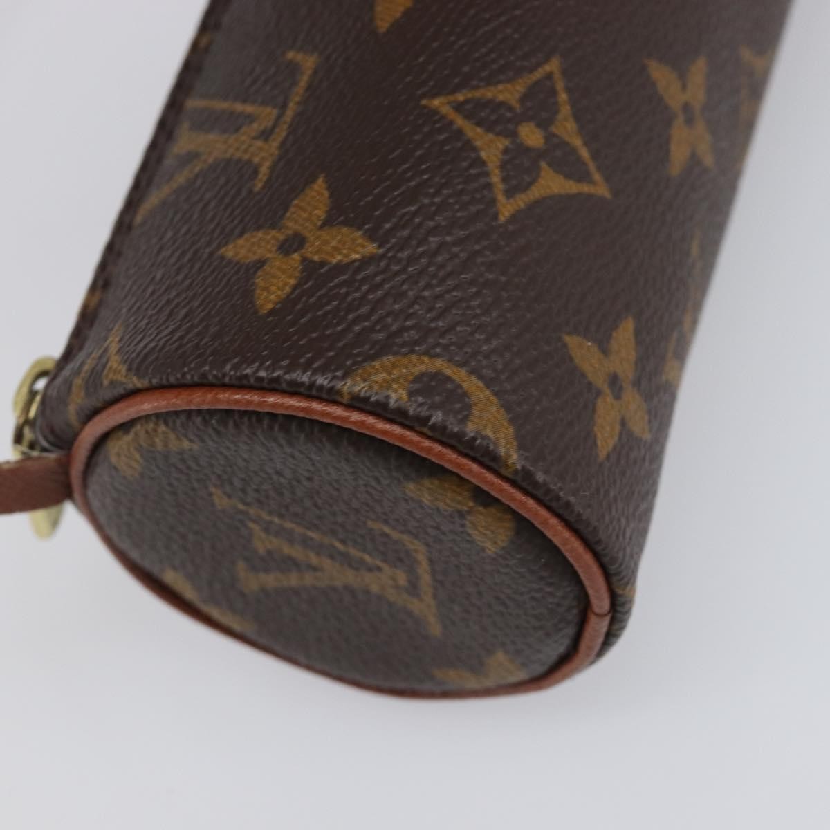 Louis Vuitton Papillon Pochette Monogram Canvas Brown Canvas Clutche & Pouche Bag (Pre-Owned)