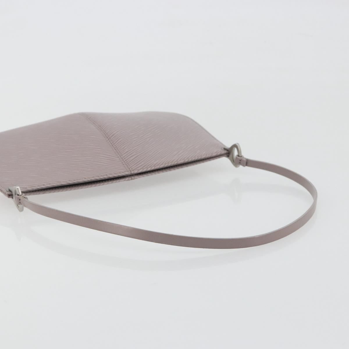 Louis Vuitton Demi Lune Pochette Epi Leather Purple Leather Clutche & Pouche Bag (Pre-Owned)