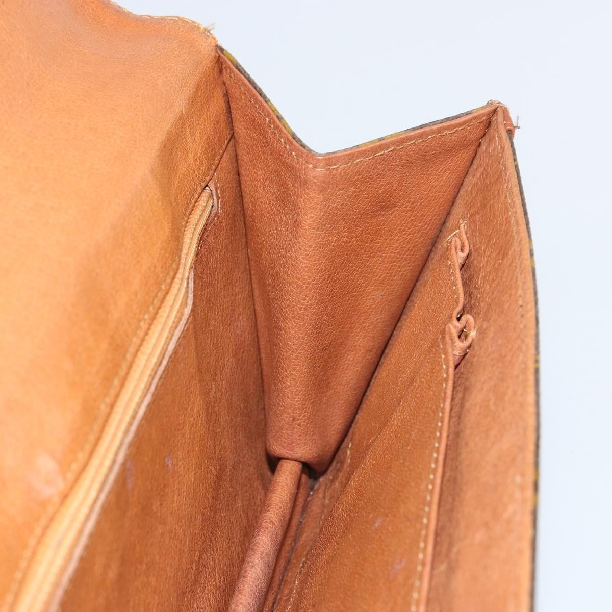 Louis Vuitton Dame Pochette Monogram Canvas Brown Canvas Clutche & Pouche Bag (Pre-Owned)