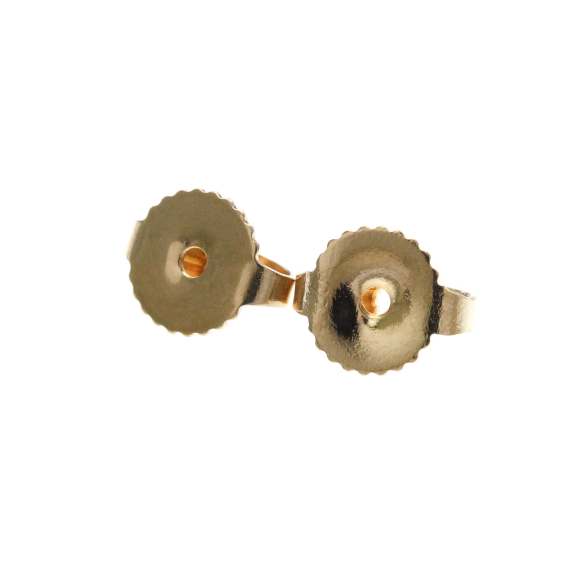 Tiffany & Co. Paloma Picasso Graffiti X Stud 18K Yellow Gold Pink Pink_Gold Earrings Jewelry (Pre-Owned)