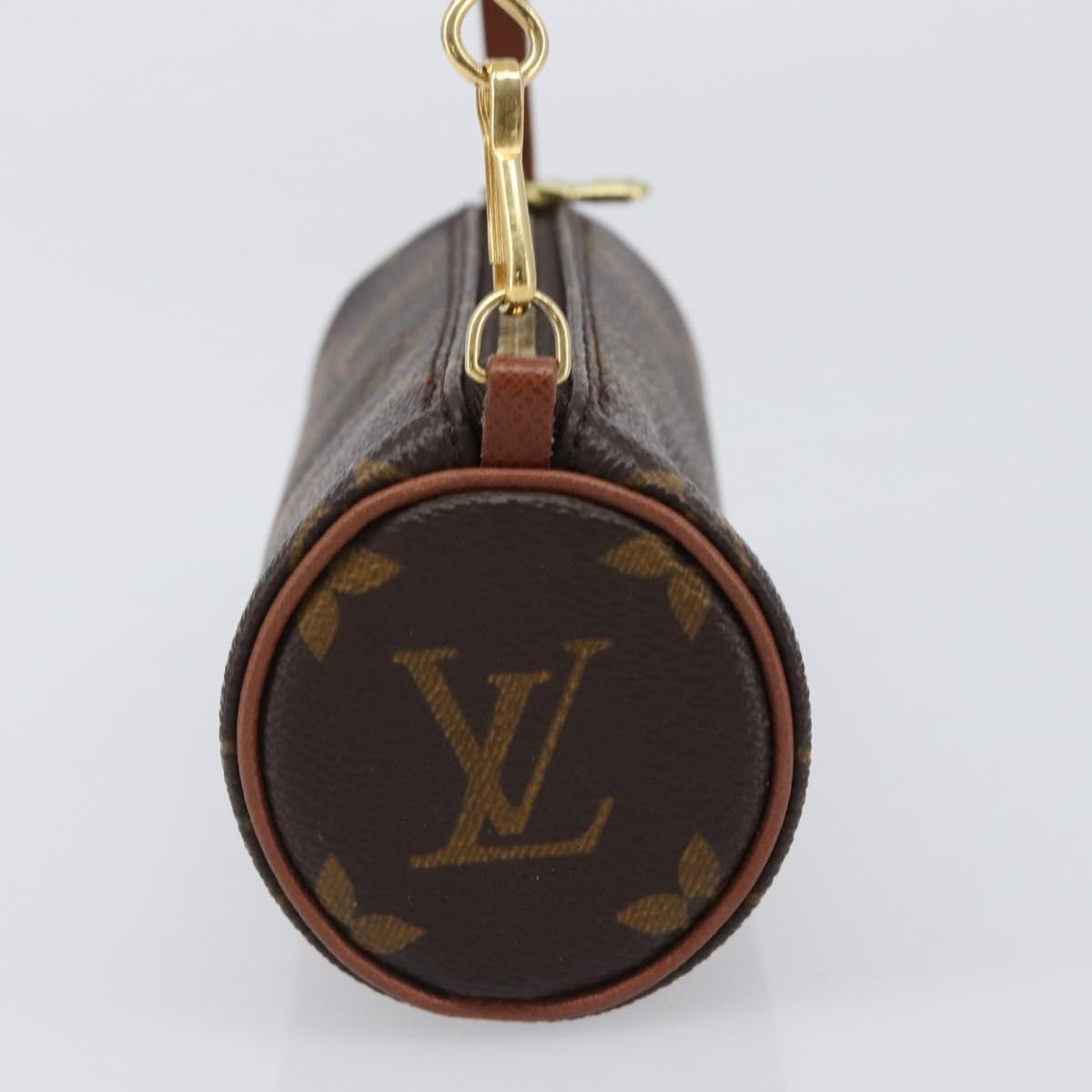 Louis Vuitton Papillon Pochette Monogram Canvas Brown Canvas Clutche & Pouche Bag (Pre-Owned)