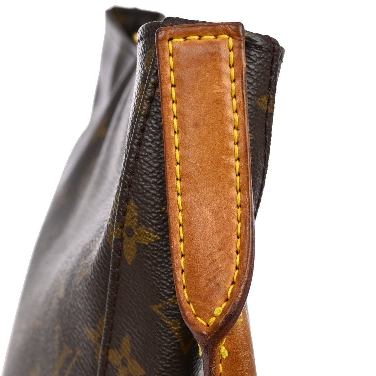 Louis Vuitton Looping Monogram Canvas Brown Canvas Handbag (Pre-Owned)