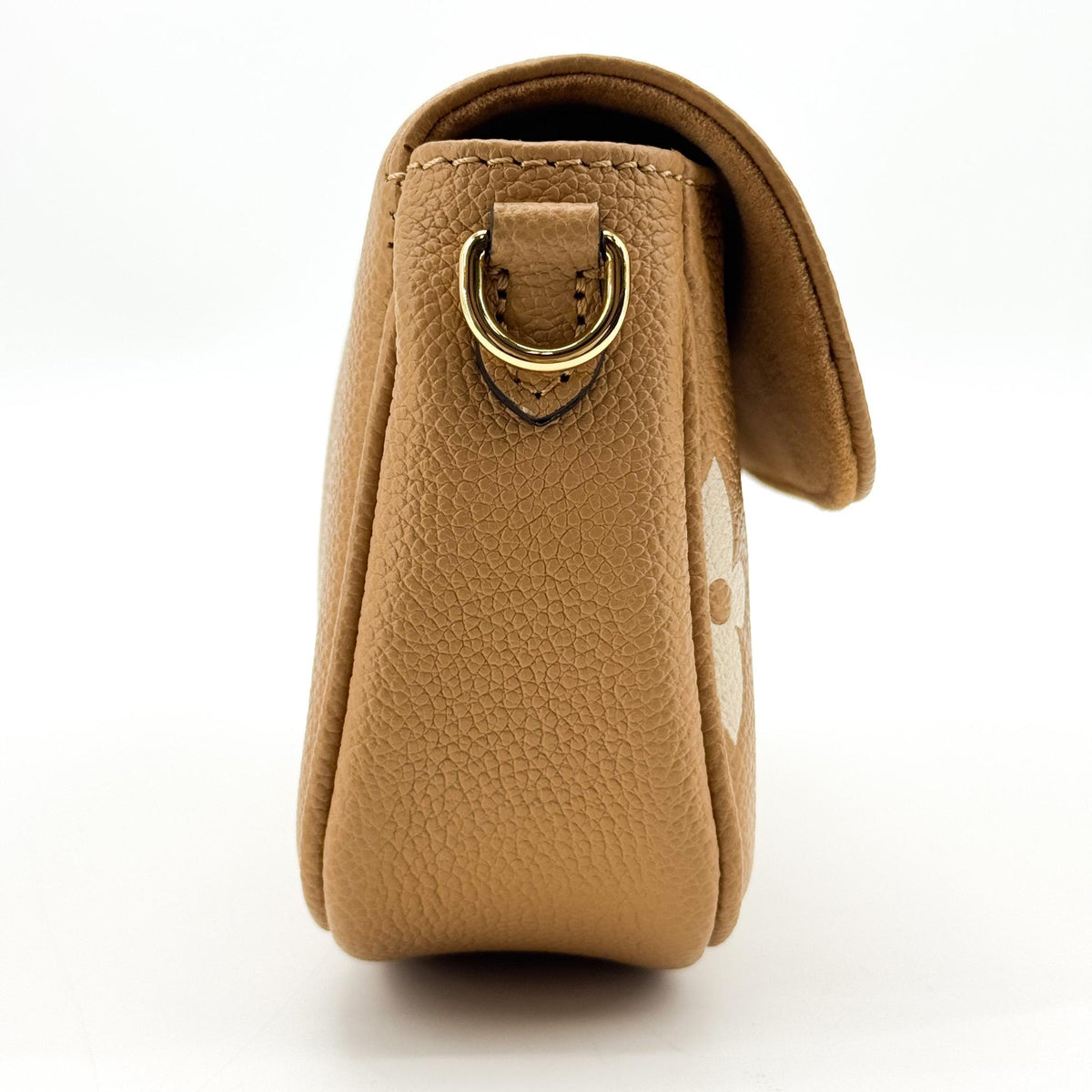 Louis Vuitton Ivy Wallet On Chain Bicolor Monogram Empreinte Giant Brown Leather Crossbody Bag Bag (Pre-Owned)