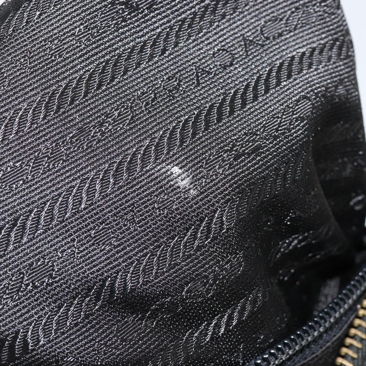 Prada Re-Edition 1995 Chain Quilted Tessuto Black Nylon Shoulder Bag Bag (Pre-Owned)