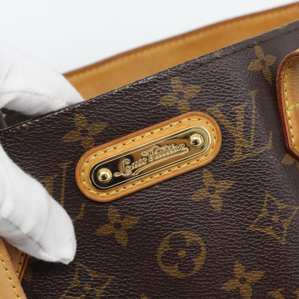 Louis Vuitton Wilshire Monogram Canvas Brown Canvas Handbag (Pre-Owned)