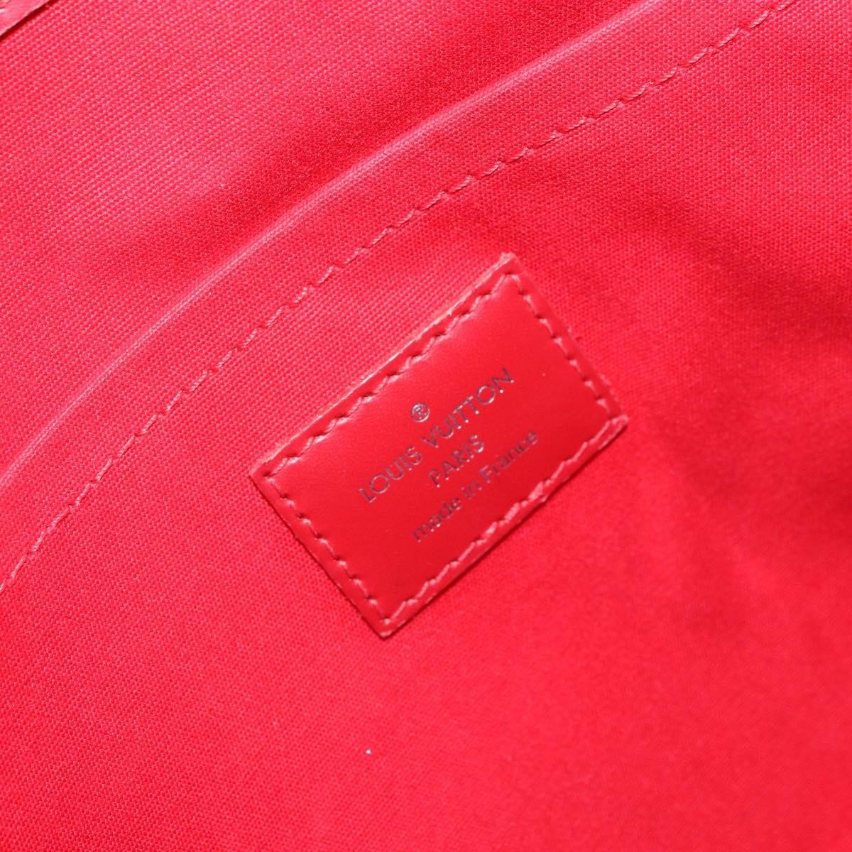 Louis Vuitton Passy Tote Epi Leather Red Leather Handbag (Pre-Owned)