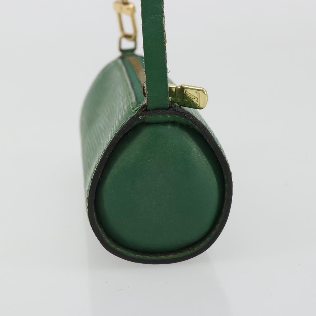 Louis Vuitton Soufflot Pochette Epi Leather Green Leather Clutche & Pouche Bag (Pre-Owned)