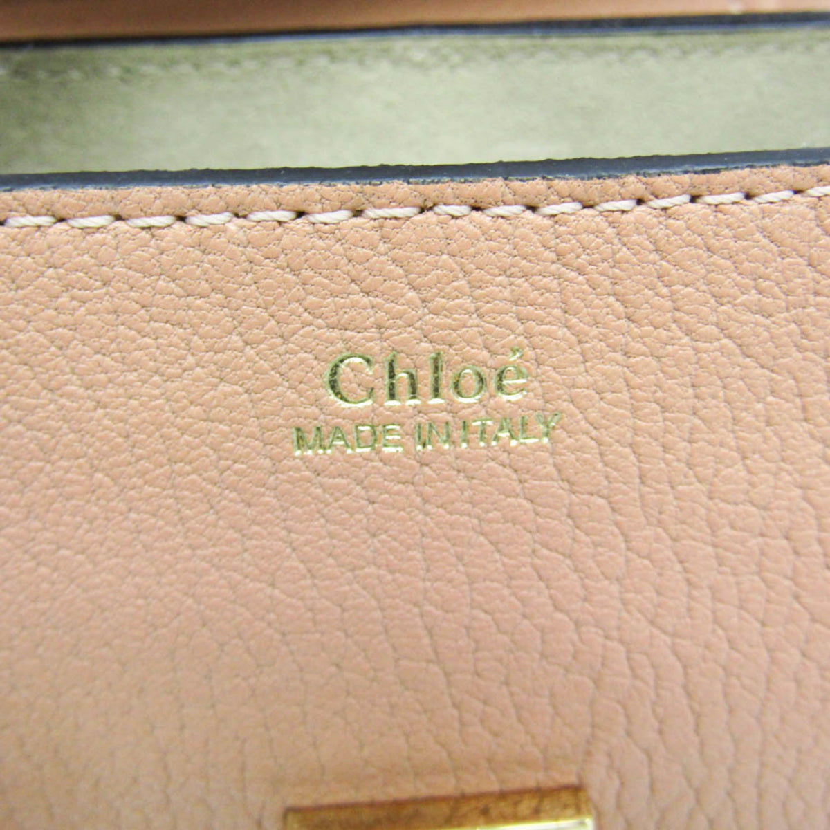 Chloe Drew Leather Orange Leather Crossbody Bag Bag (Pre-Owned)