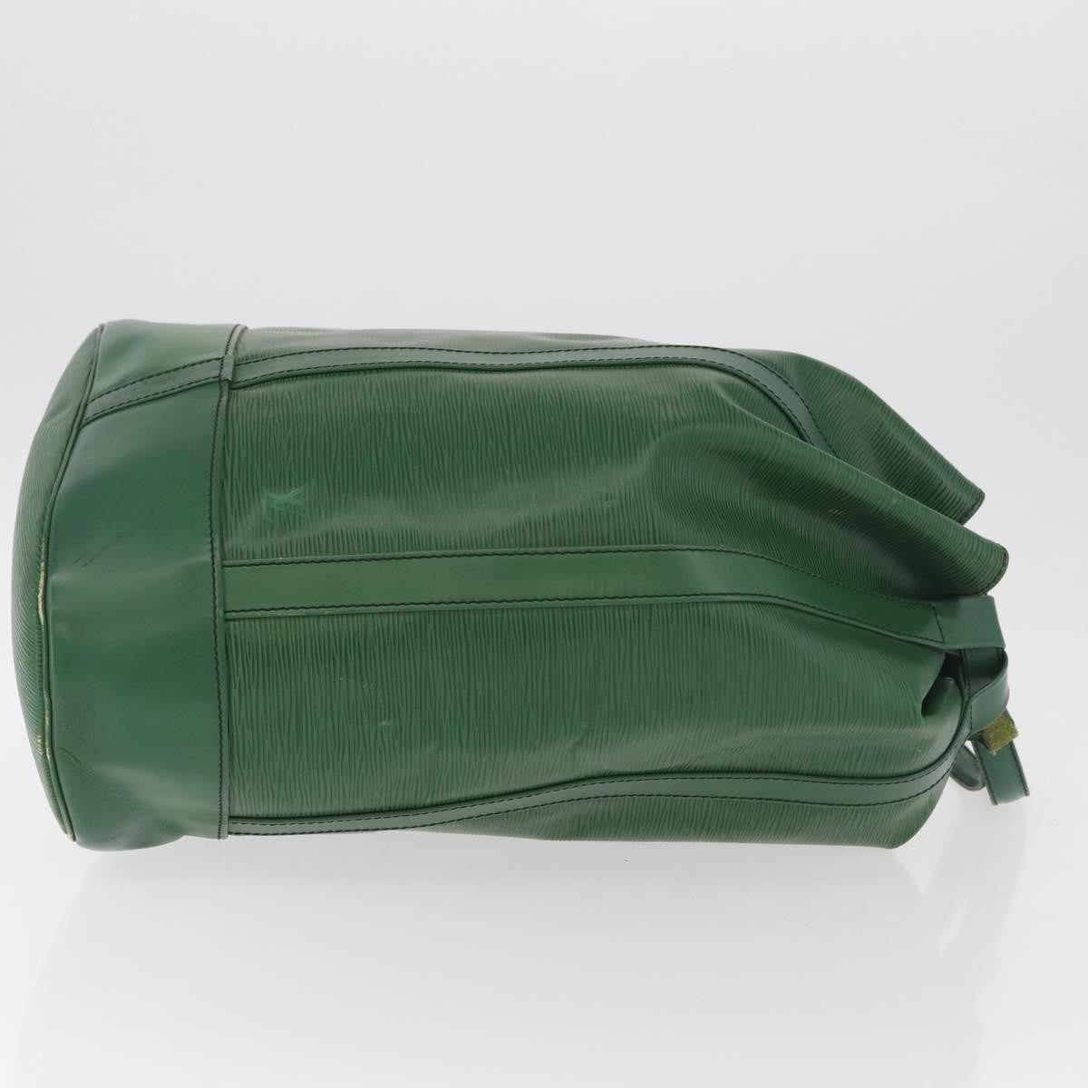 Louis Vuitton Randonnee Epi Leather Green Leather Backpack Bag (Pre-Owned)