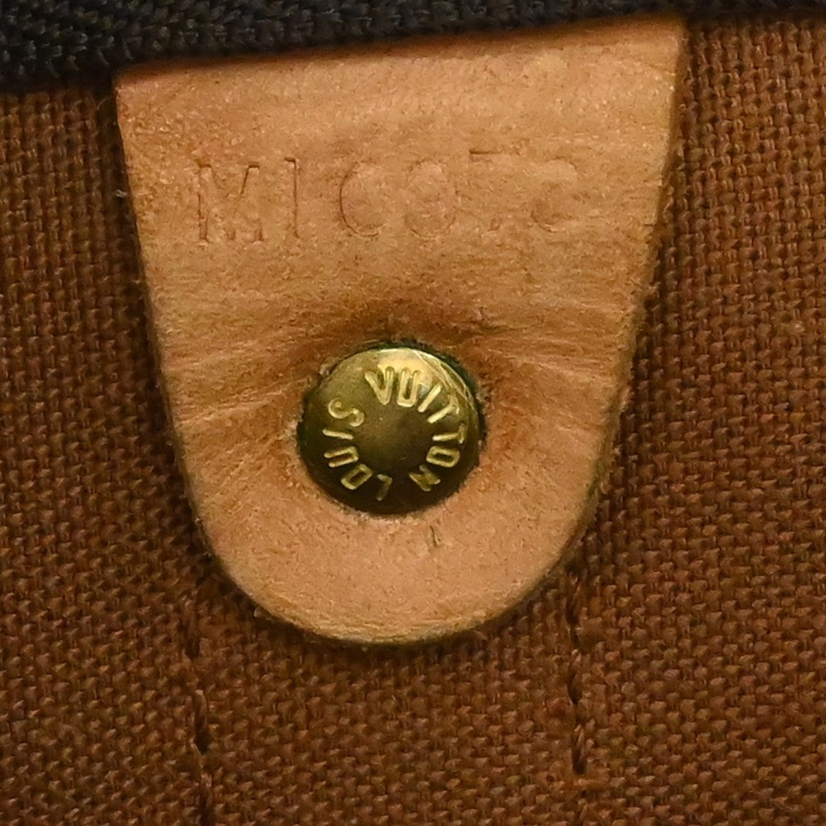 Louis Vuitton Keepall Monogram Canvas Brown Canvas Travel Bag Bag (Pre-Owned)