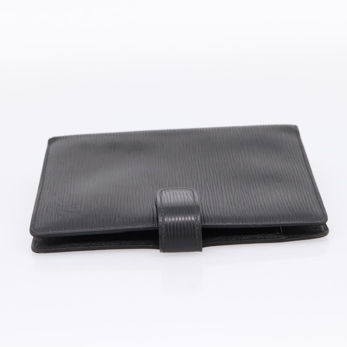 Louis Vuitton Agenda Cover Epi Leather Black Leather Wallets Accessory (Pre-Owned)