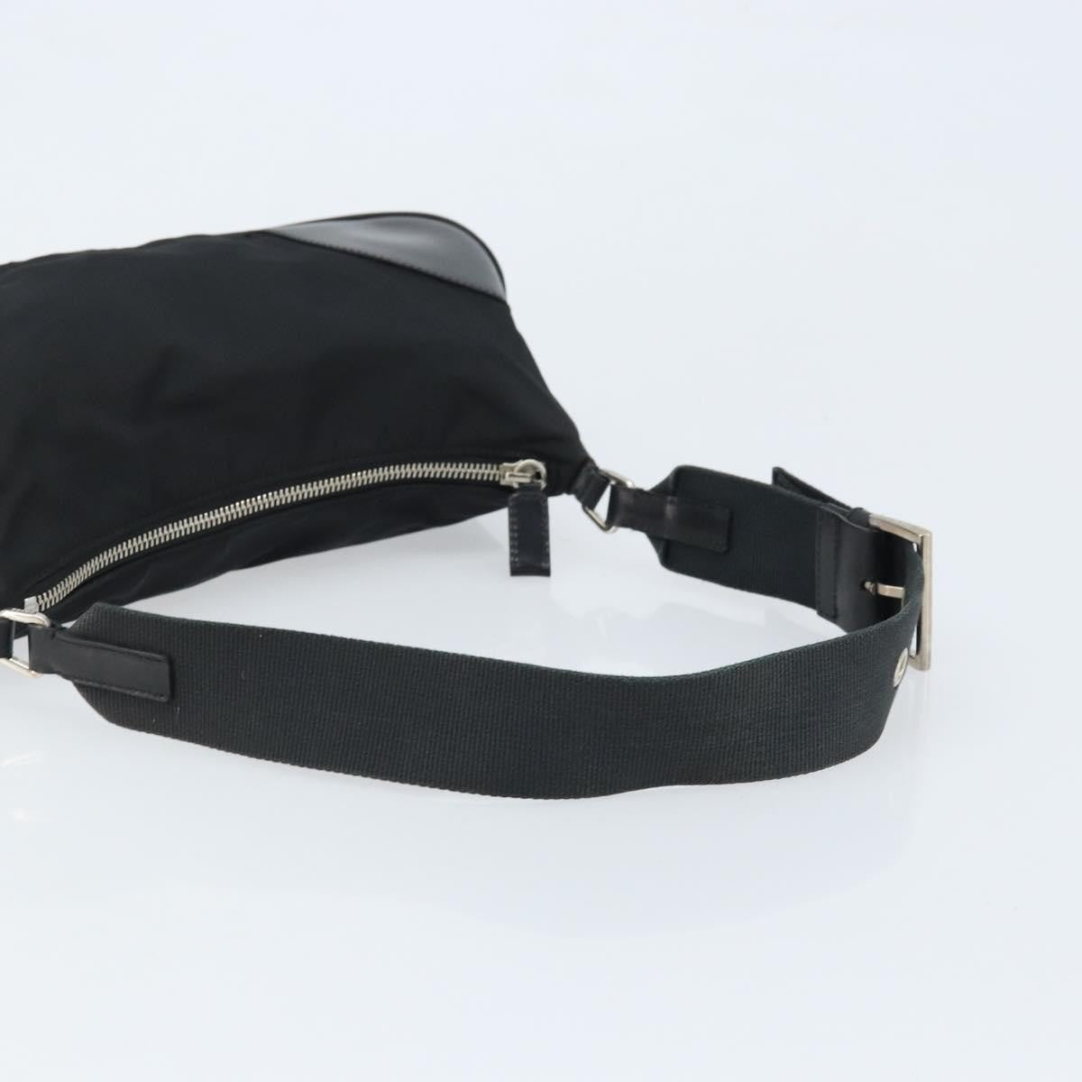 Prada Shoulder Tessuto Black Nylon Shoulder Bag Bag (Pre-Owned)