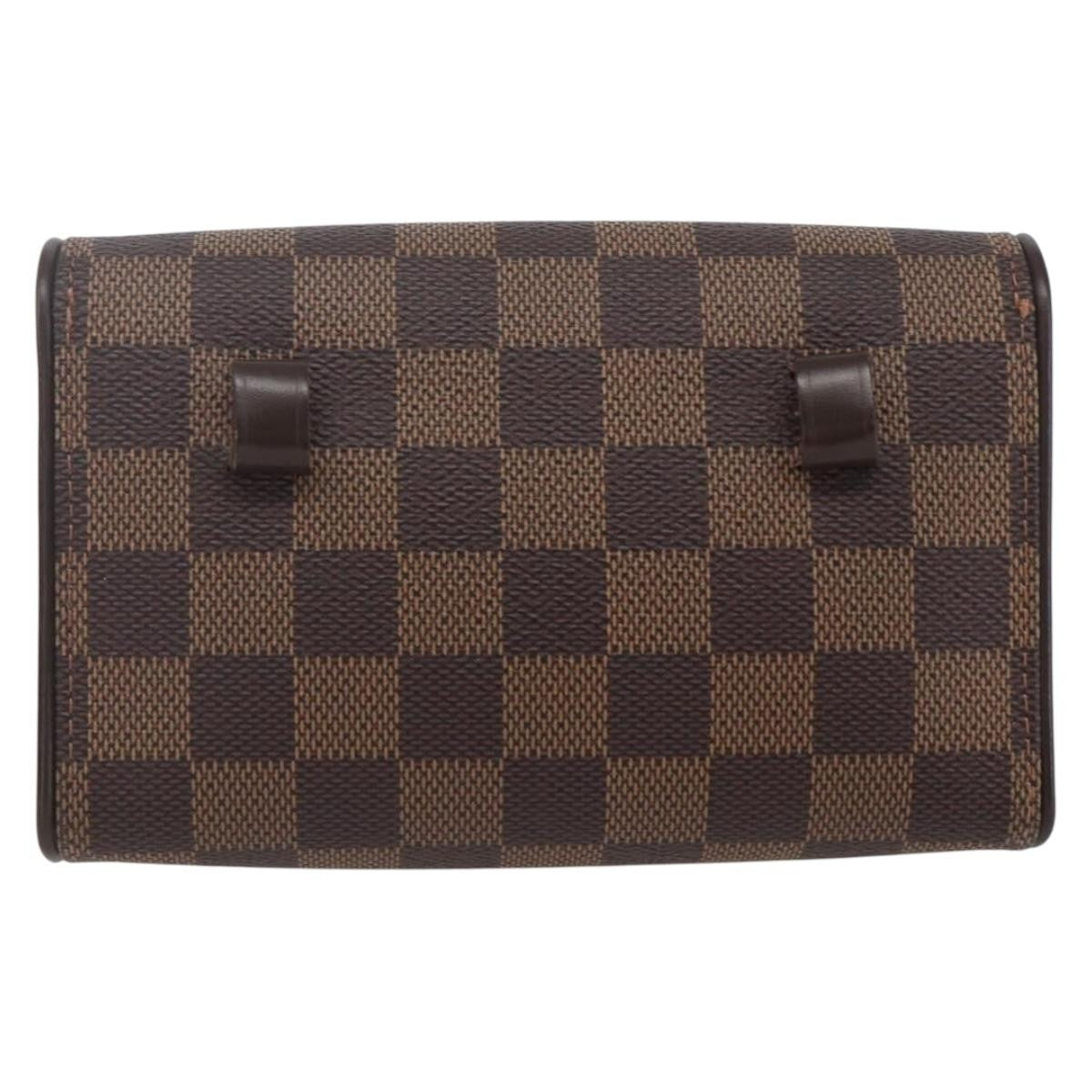Louis Vuitton Florentine Waist Monogram Canvas Brown Canvas Handbag (Pre-Owned)