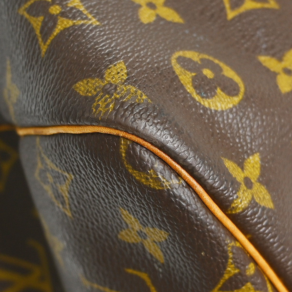 Louis Vuitton Keepall Monogram Canvas Brown Canvas Travel Bag Bag (Pre-Owned)