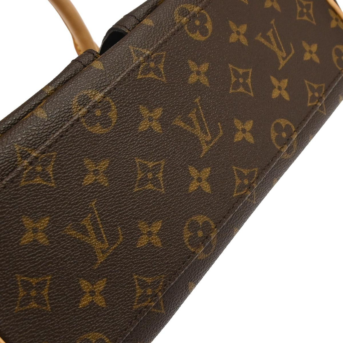 Louis Vuitton Manhattan Monogram Canvas Brown Canvas Handbag (Pre-Owned)