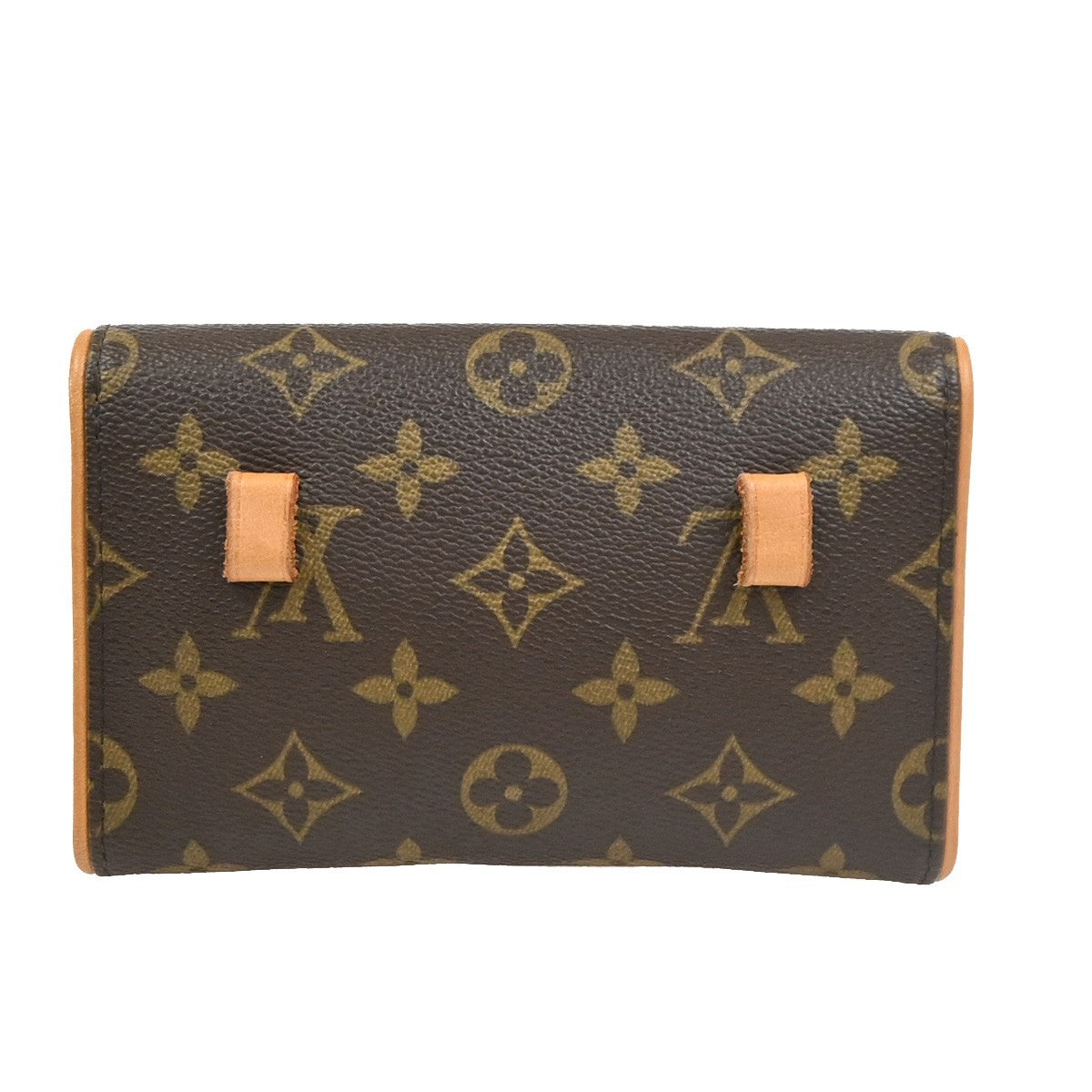 Louis Vuitton Florentine Waist Monogram Canvas Brown Canvas Clutche & Pouche Bag (Pre-Owned)