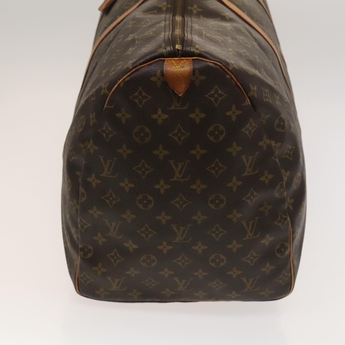 Louis Vuitton Keepall Monogram Canvas Brown Canvas Travel Bag Bag (Pre-Owned)