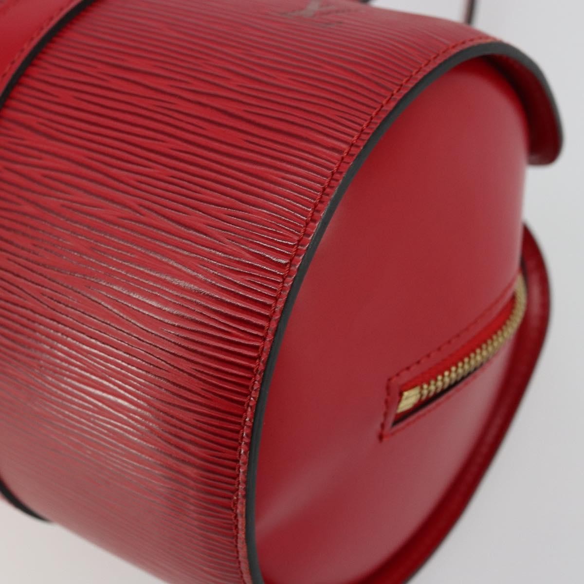 Louis Vuitton Soufflot Epi Leather Red Leather Tote Bag Bag (Pre-Owned)