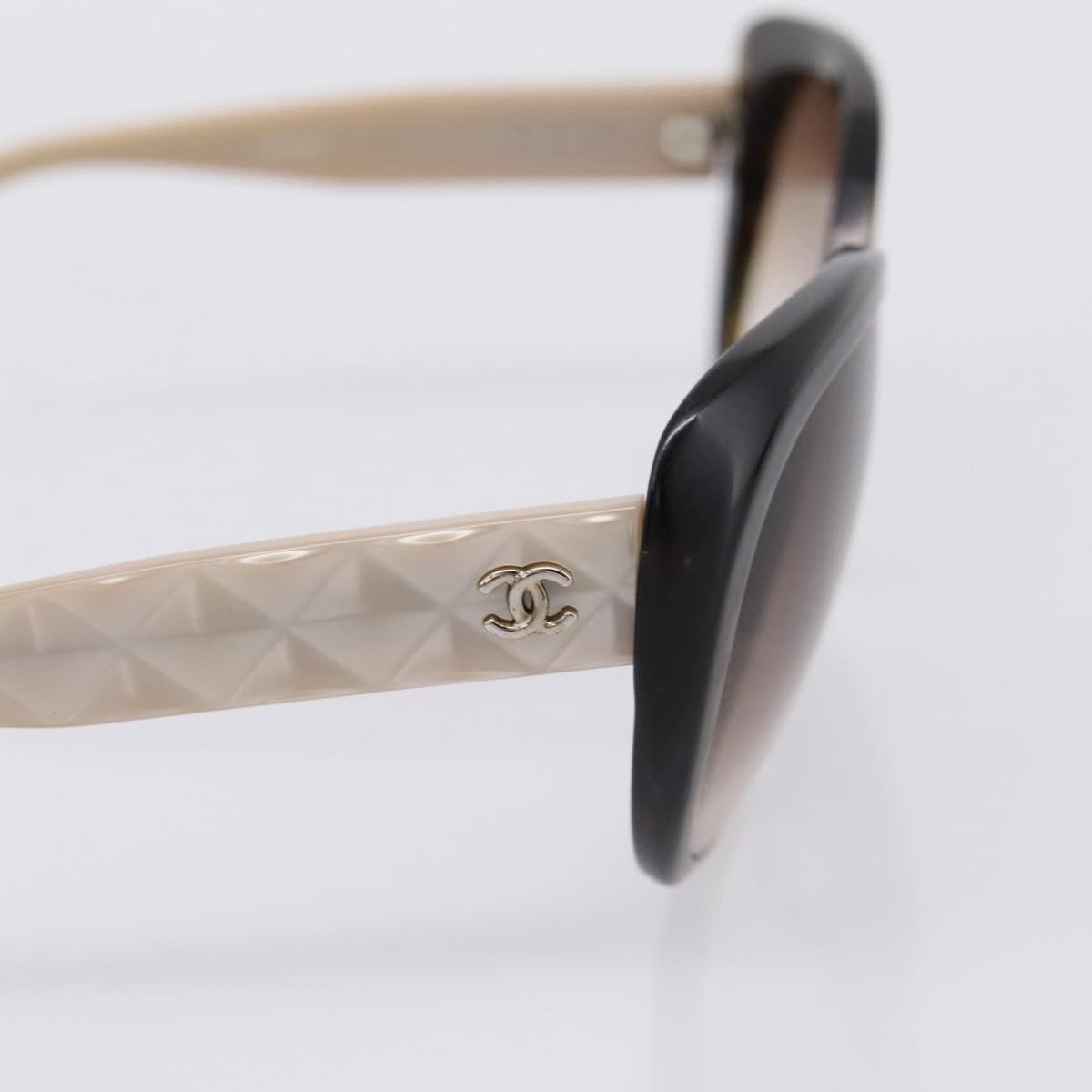 Chanel Logo Cc Plastic Black Plastic Sunglasse Accessory (Pre-Owned)