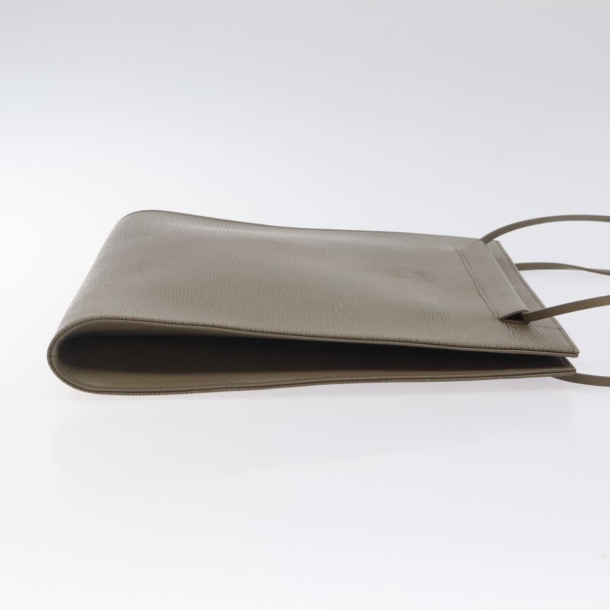 Louis Vuitton Saint Tropez Epi Leather Gray Leather Shoulder Bag Bag (Pre-Owned)
