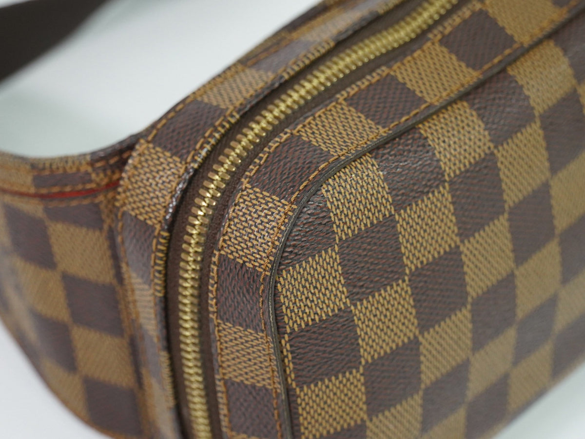 Louis Vuitton Geronimos Damier Brown Canvas Clutche & Pouche Bag (Pre-Owned)