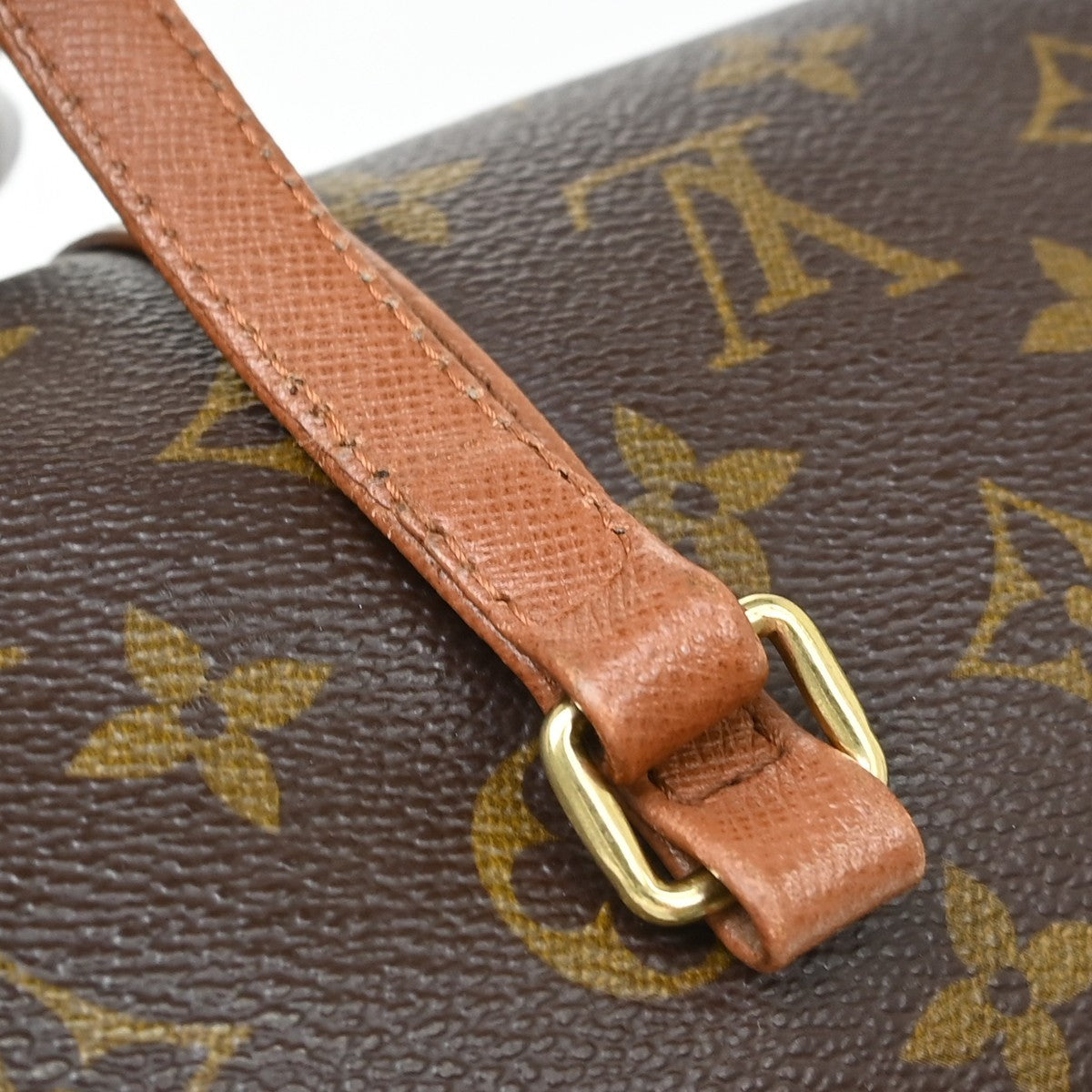 Louis Vuitton Papillon Monogram Canvas Brown Canvas Handbag (Pre-Owned)