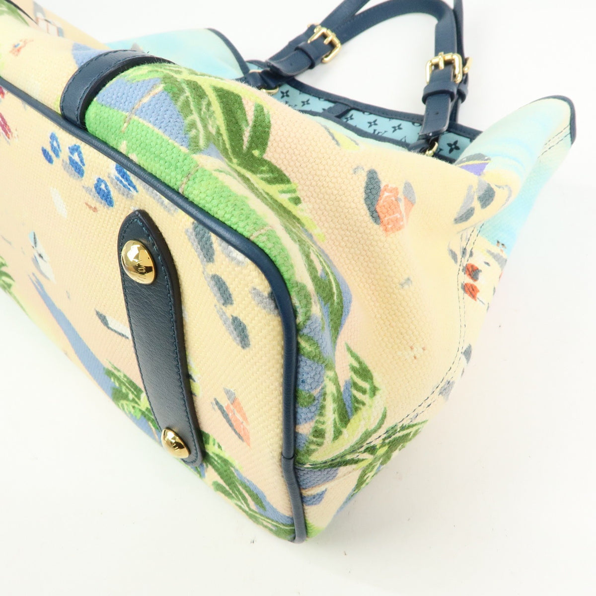 Louis Vuitton Ailleurs Cabas Limited Edition Printed Canvas Multicolour Canvas Tote Bag Bag (Pre-Owned)