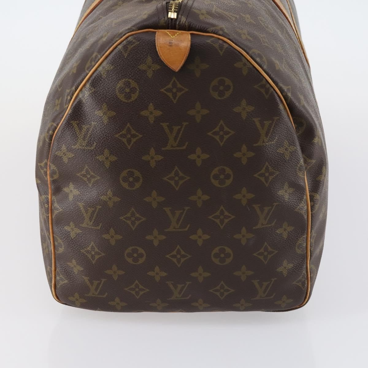 Louis Vuitton Keepall Monogram Canvas Brown Canvas Travel Bag Bag (Pre-Owned)