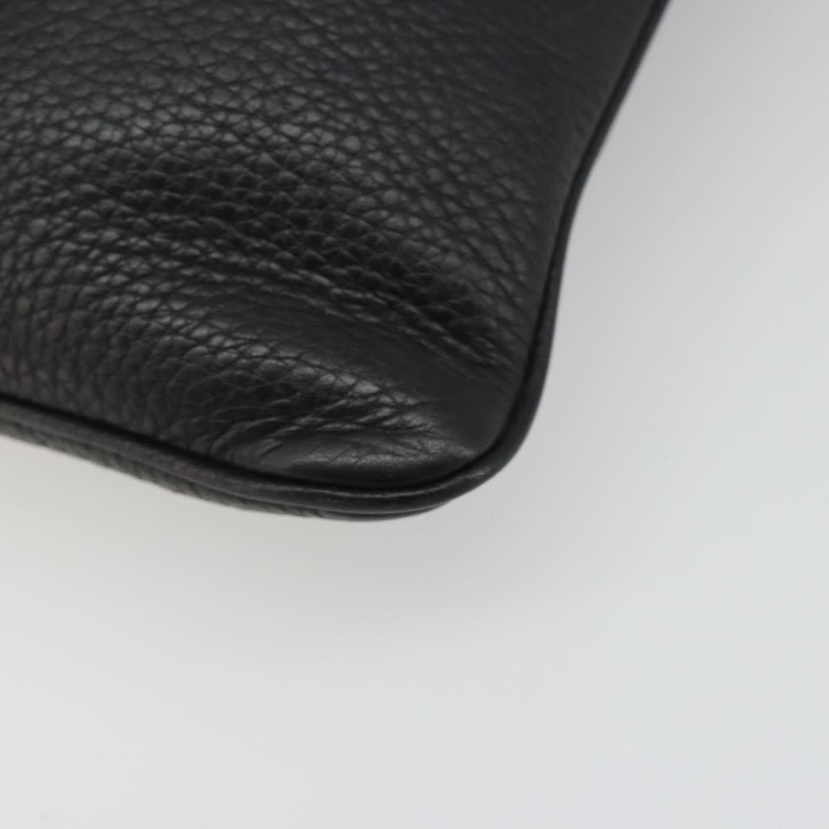 Loewe Vintage Leather Black Leather Shoulder Bag Bag (Pre-Owned)