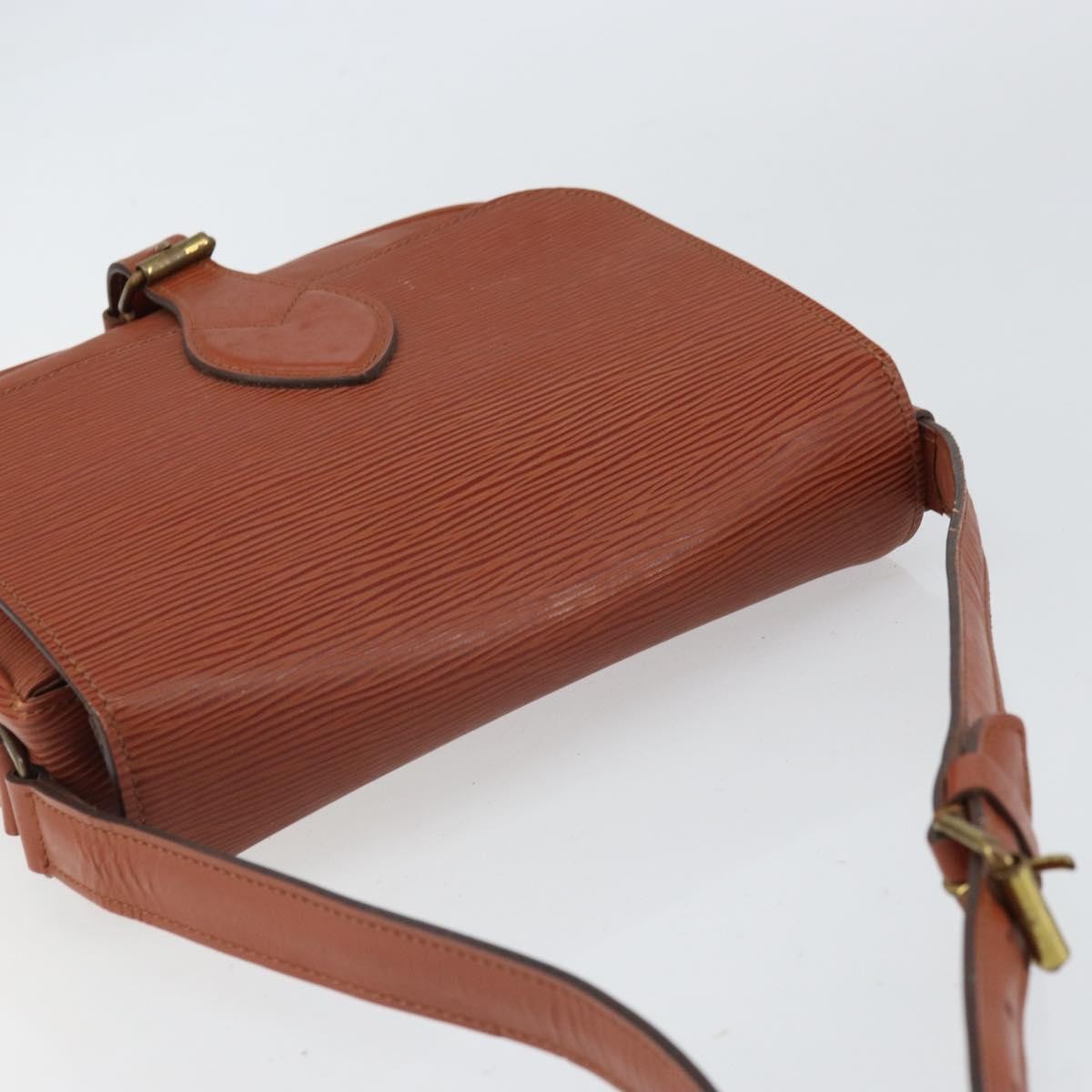 Louis Vuitton Cartouchiere Epi Leather Brown Leather Shoulder Bag Bag (Pre-Owned)