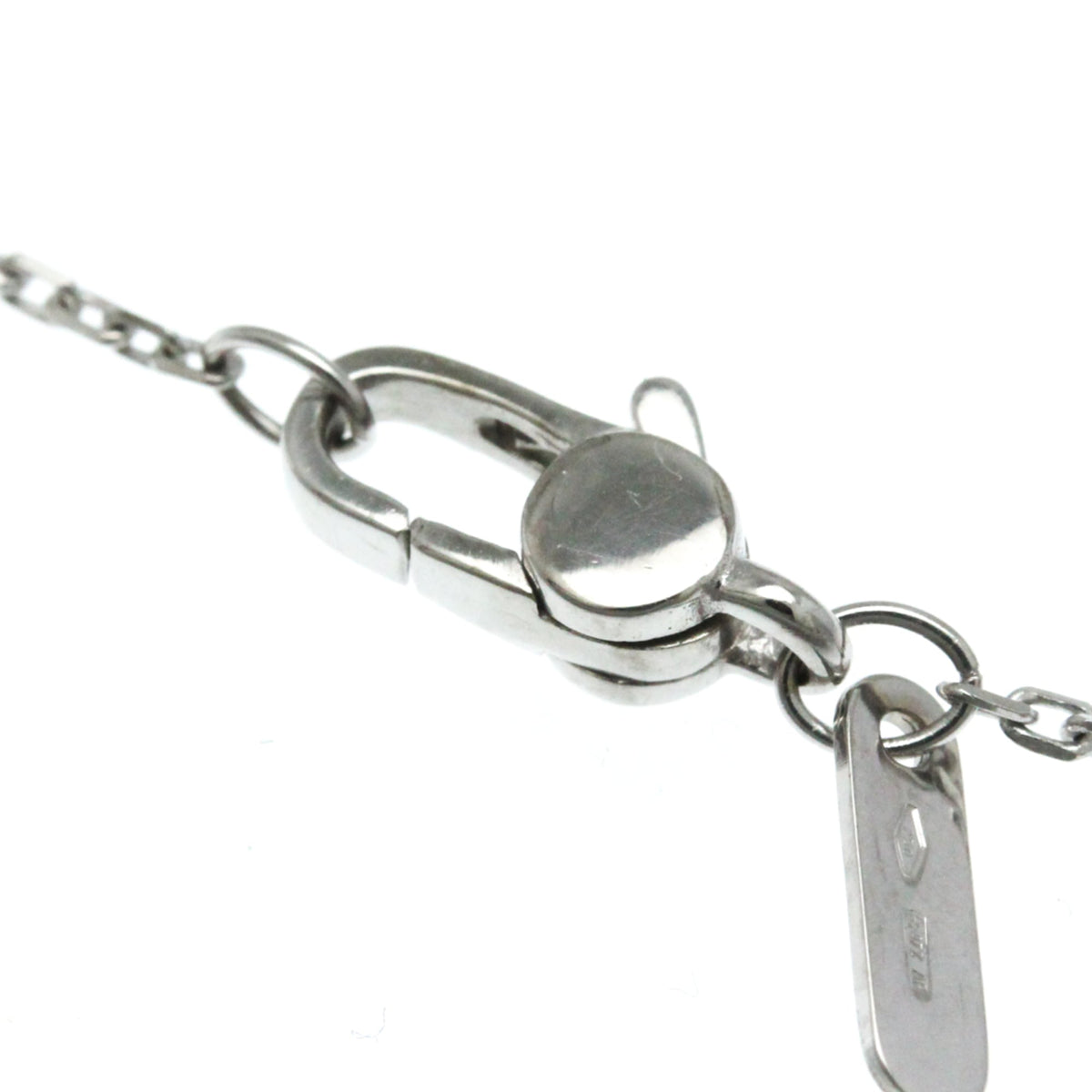Gucci Icon Twirl 18K White Gold With Diamonds Silver White_Gold Necklace Jewelry (Pre-Owned)