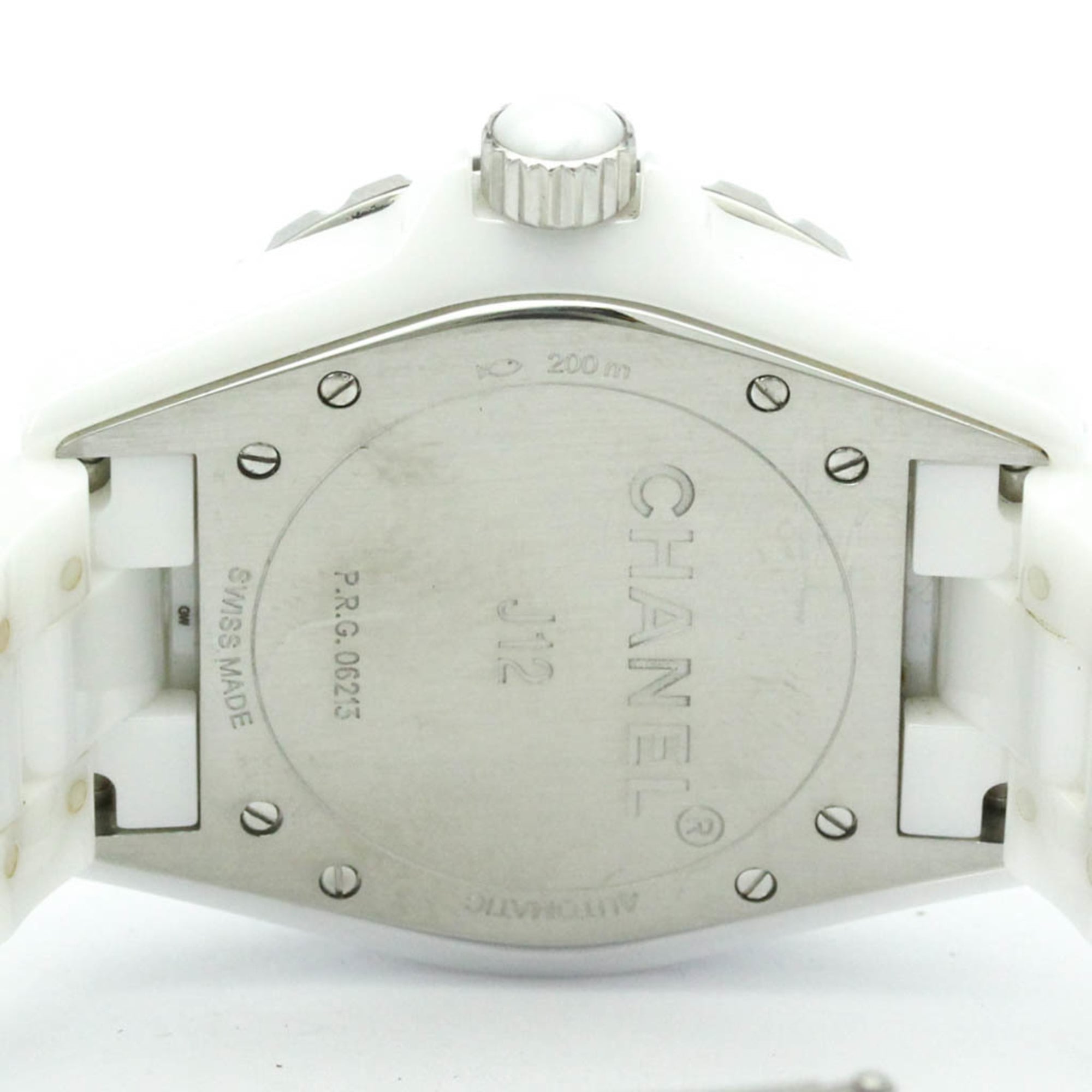 Chanel J12 Automatic Ceramic And Stainless Steel Watch (Pre-Owned)