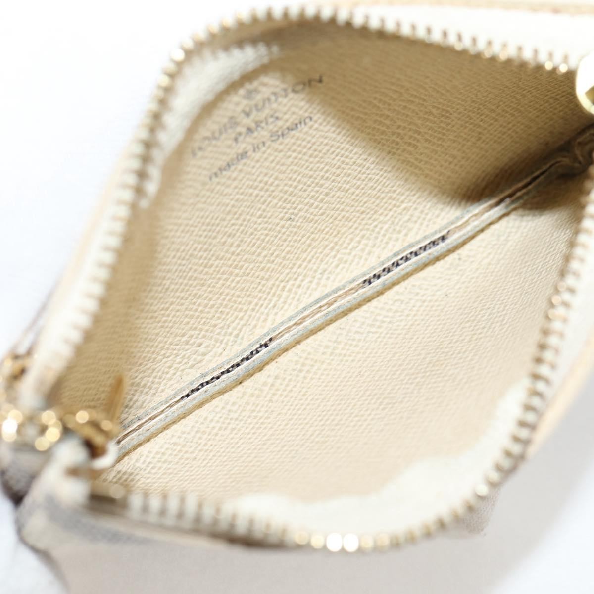 Louis Vuitton Pochette Clés Nm Canvas White Canvas Wallets Accessory (Pre-Owned)