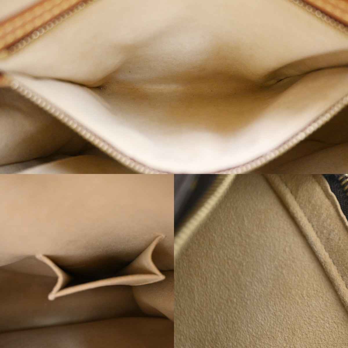 Louis Vuitton Looping Monogram Canvas Brown Canvas Handbag (Pre-Owned)