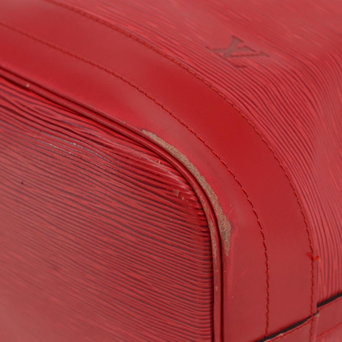 Louis Vuitton Noe Epi Leather Red Leather Shoulder Bag Bag (Pre-Owned)