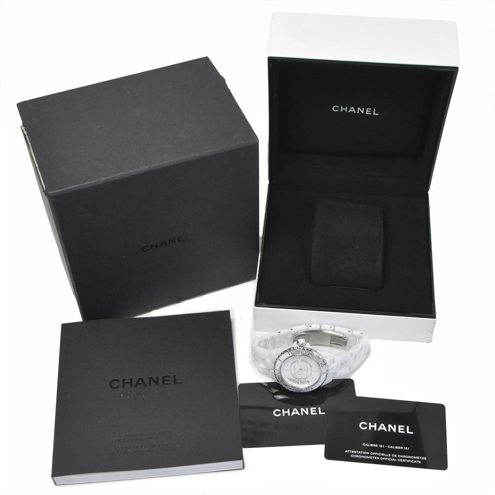 Chanel J12 Automatic Ceramic And Stainless Steel Watch (Pre-Owned)