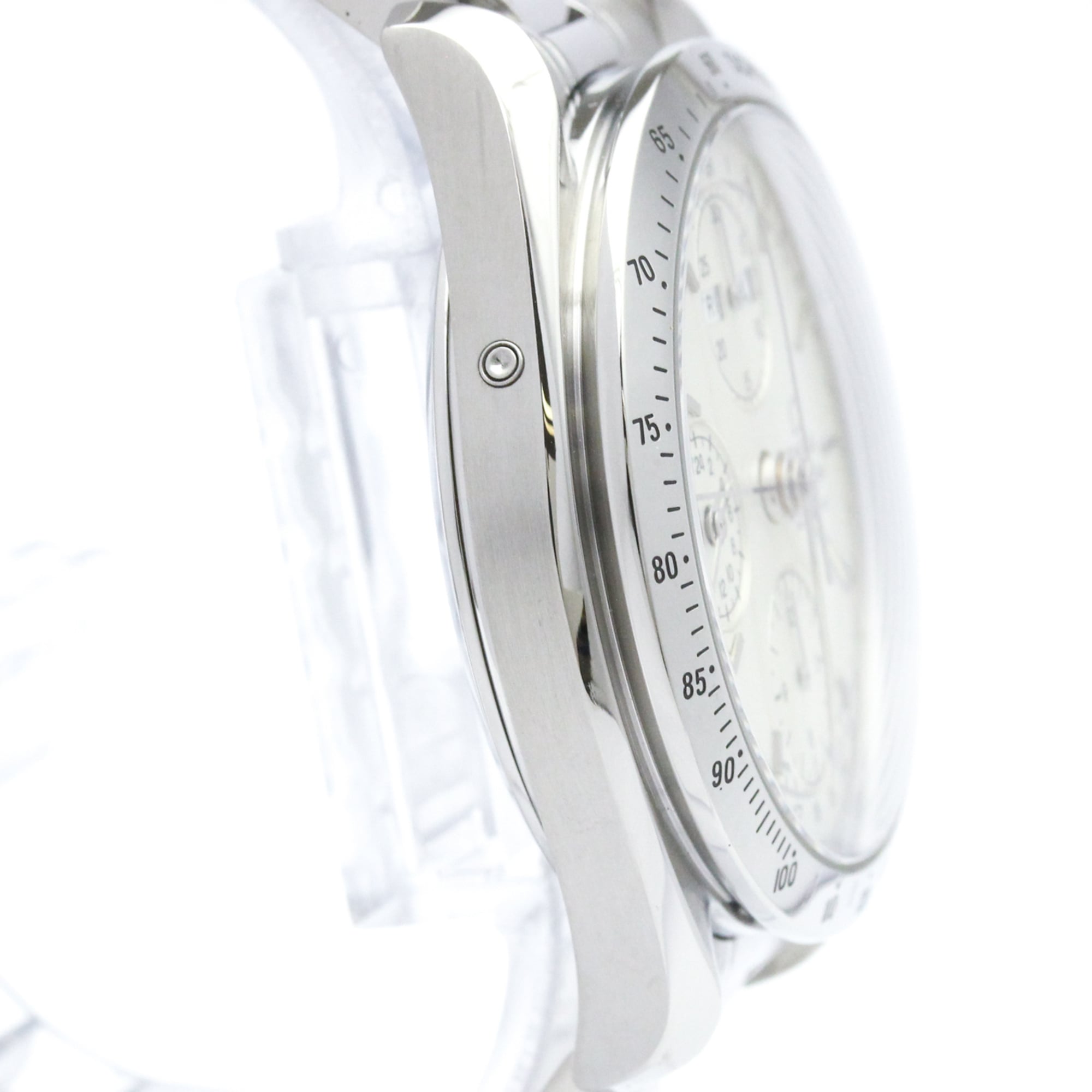 Omega Speedmaster Triple Calendar Chronograph Automatic Stainless Steel Watch (Pre-Owned)