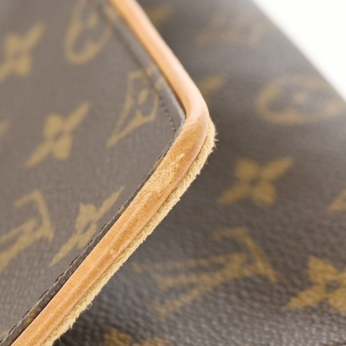 Louis Vuitton Twin Monogram Canvas Brown Canvas Clutche & Pouche Bag (Pre-Owned)