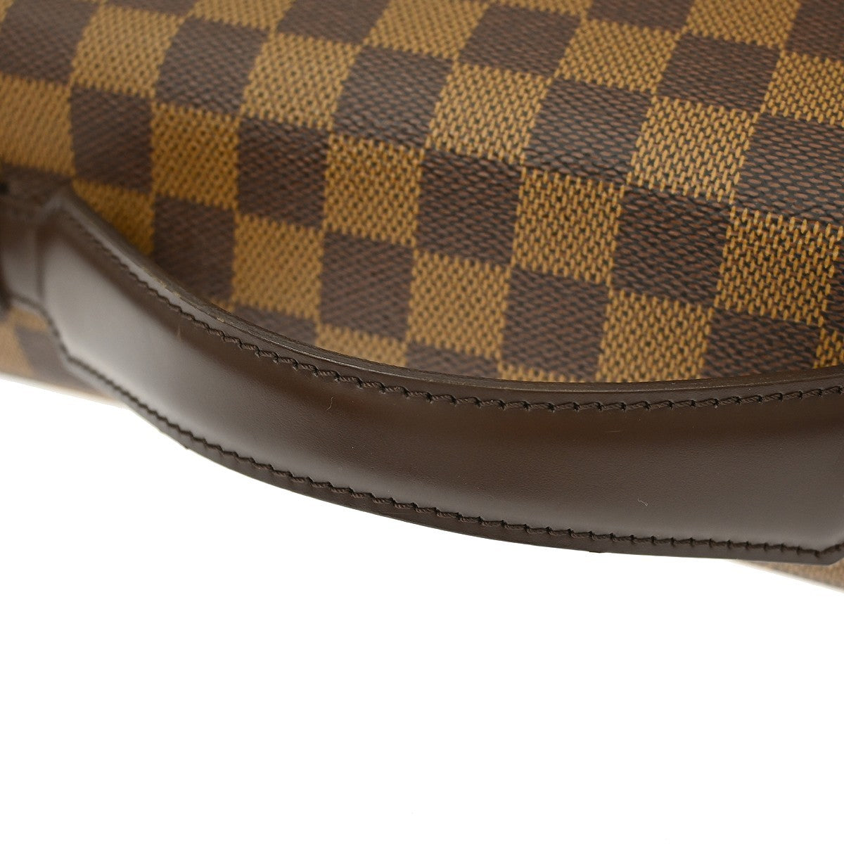 Louis Vuitton Broadway Damier Ebene Brown Canvas Handbag (Pre-Owned)