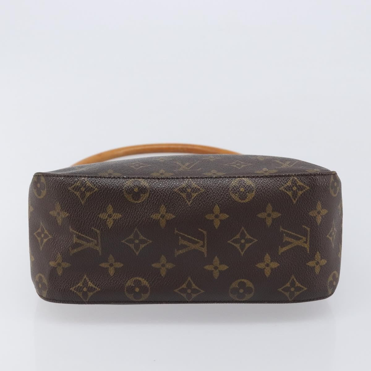 Louis Vuitton Looping Monogram Canvas Brown Canvas Handbag (Pre-Owned)