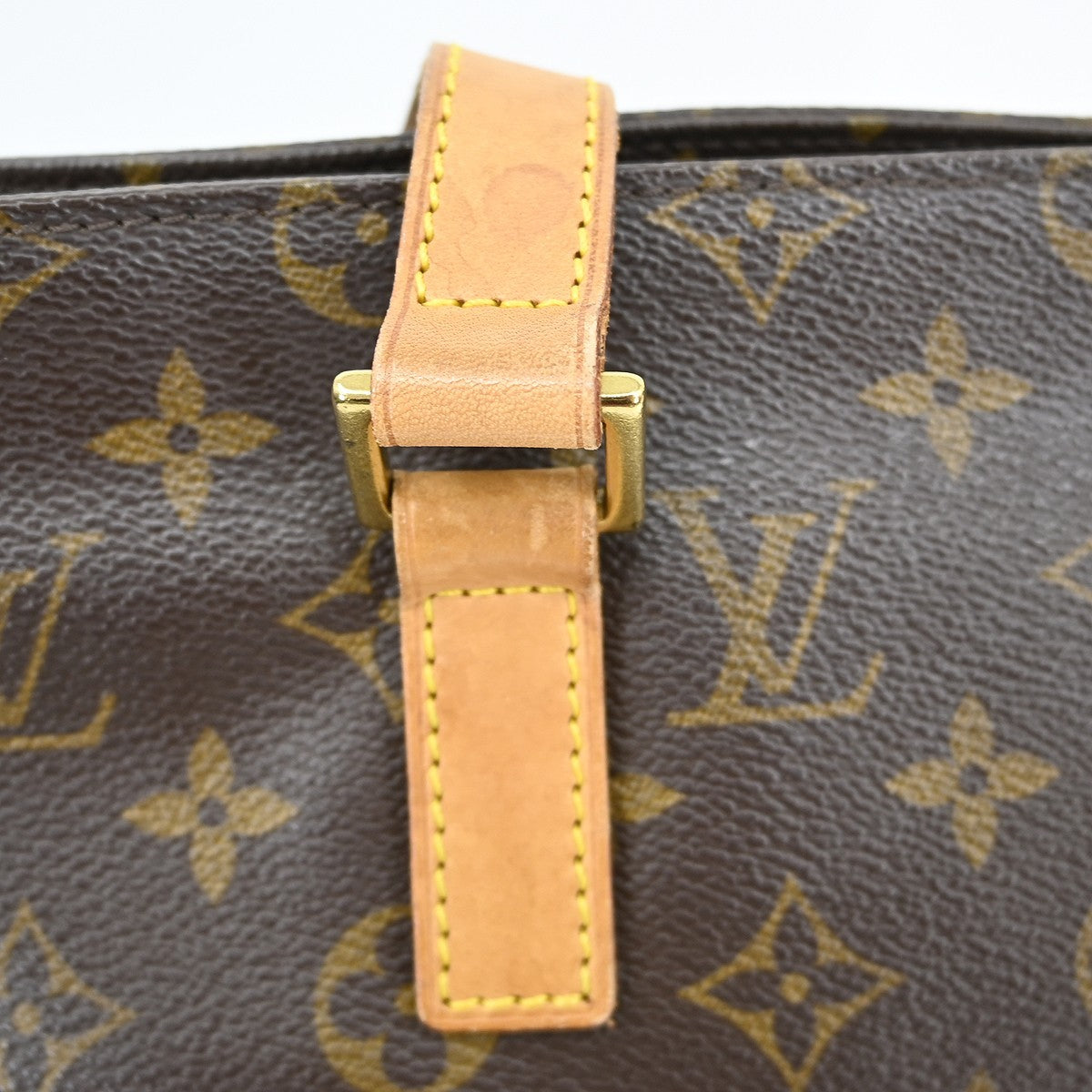 Louis Vuitton Cabas Piano Monogram Canvas Brown Canvas Tote Bag Bag (Pre-Owned)