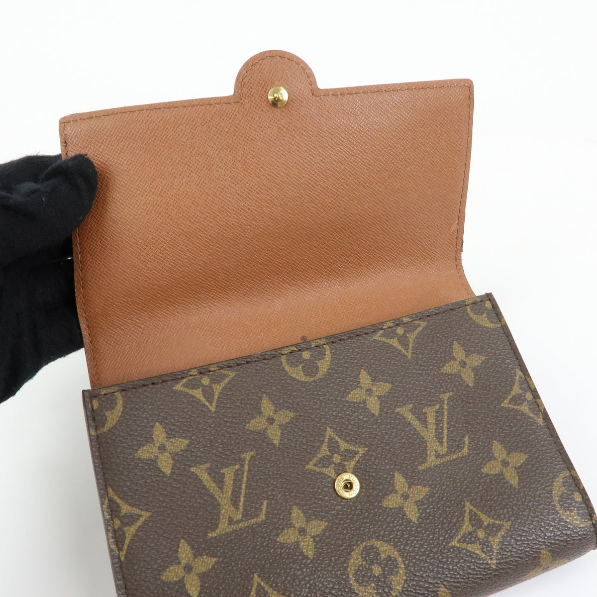 Louis Vuitton Pochette Arche Waist Monogram Canvas Brown Canvas Handbag (Pre-Owned)