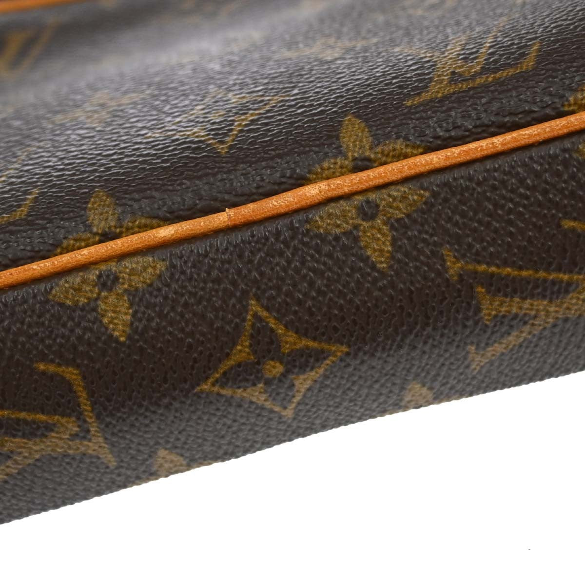 Louis Vuitton Pochette Marly Bandouliere Monogram Canvas Brown Canvas Shoulder Bag Bag (Pre-Owned)