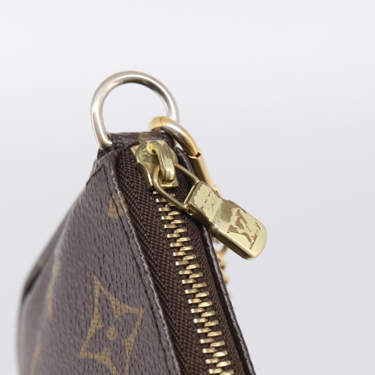Louis Vuitton Pochette Accessoires Limited Edition Monogram Canvas Brown Canvas Clutche & Pouche Bag (Pre-Owned)