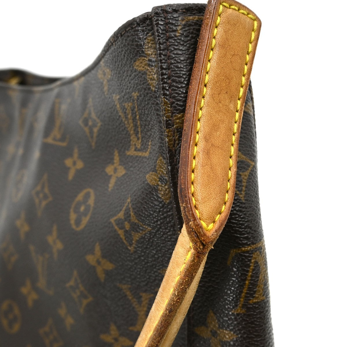 Louis Vuitton Looping Monogram Canvas Brown Canvas Handbag (Pre-Owned)