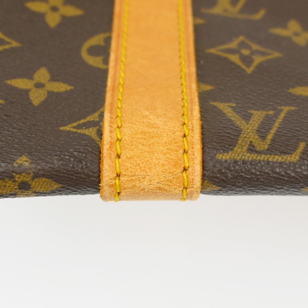 Louis Vuitton Keepall Monogram Canvas Brown Canvas Travel Bag Bag (Pre-Owned)