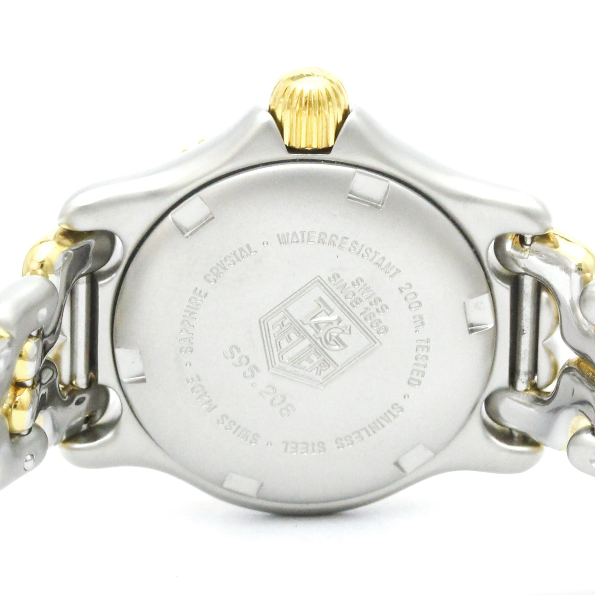 Tag Heuer Sel Professional 200M Quartz Stainless Steel And Gold Plated Watch (Pre-Owned)