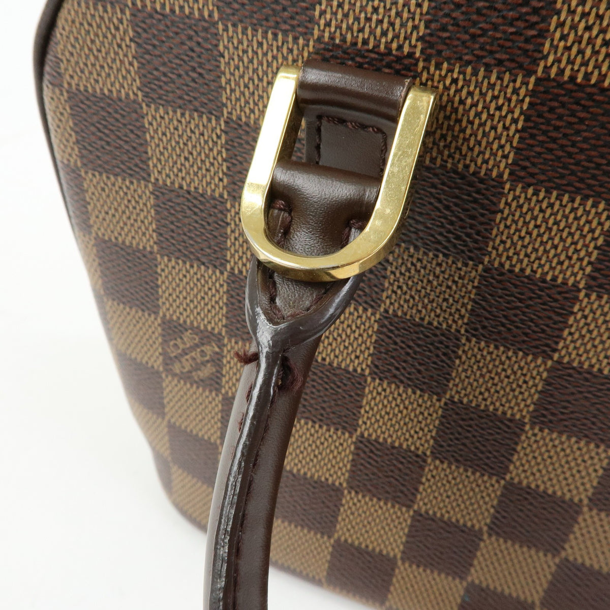 Louis Vuitton Sarria Damier Brown Canvas Handbag (Pre-Owned)